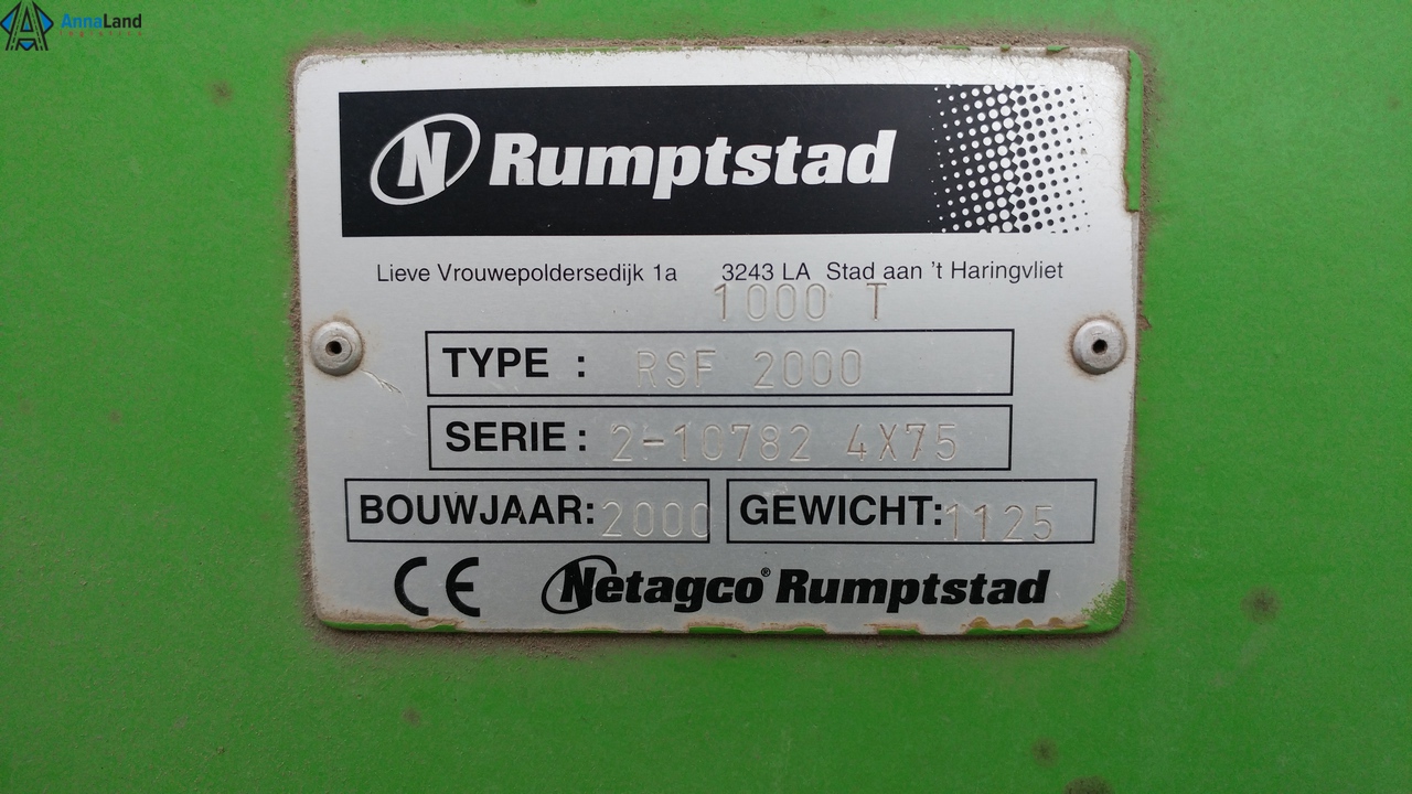  Гребнеутворювач Rumptstad RSF 2000 N1  - 10 - Annaland.com.ua.jpg Продаж бу сг техніки з Нідерландів